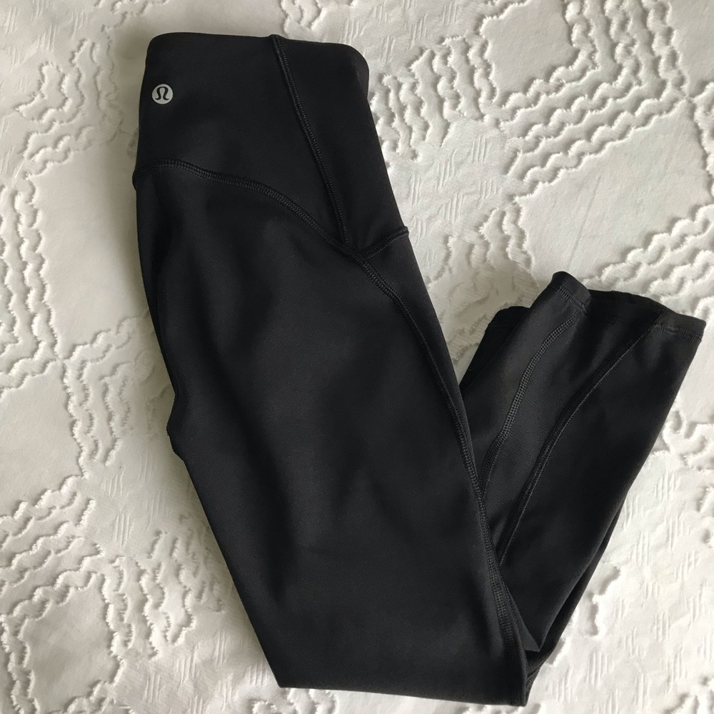 Lululemon Cropped Black Leggings